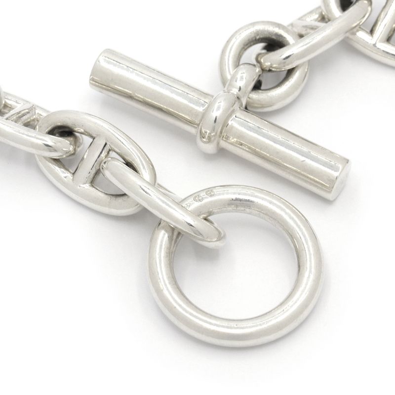 エルメス HERMES シェーヌダンクル GM 29コマ ネックレス シルバー925